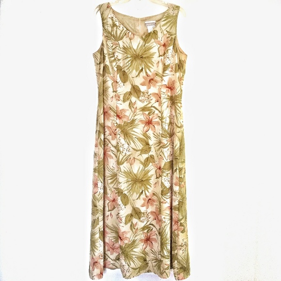 Coldwater Creek Dresses & Skirts - Coldwater Creek Floral Lined Dress